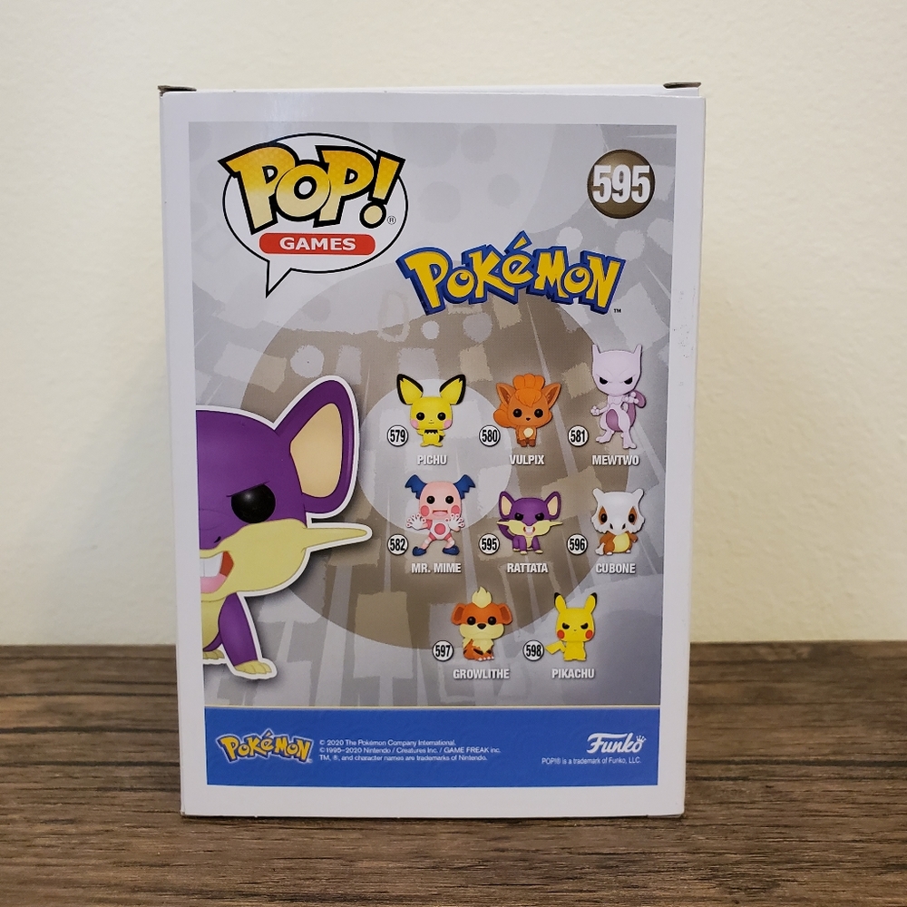 Pokémon Rattata Funko POP - Picture 3 of 6